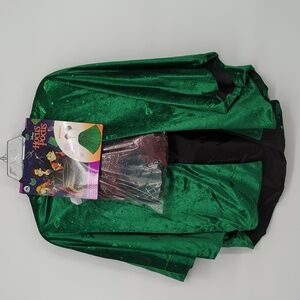 New Disney Hocus Pocus Green Cape And Wig Set Adult Winifred Sanderson